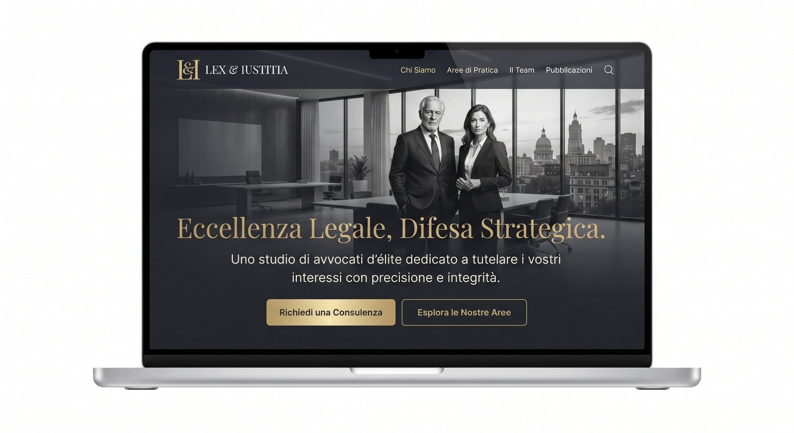 Esempio sito Studio Legale e Consulenza